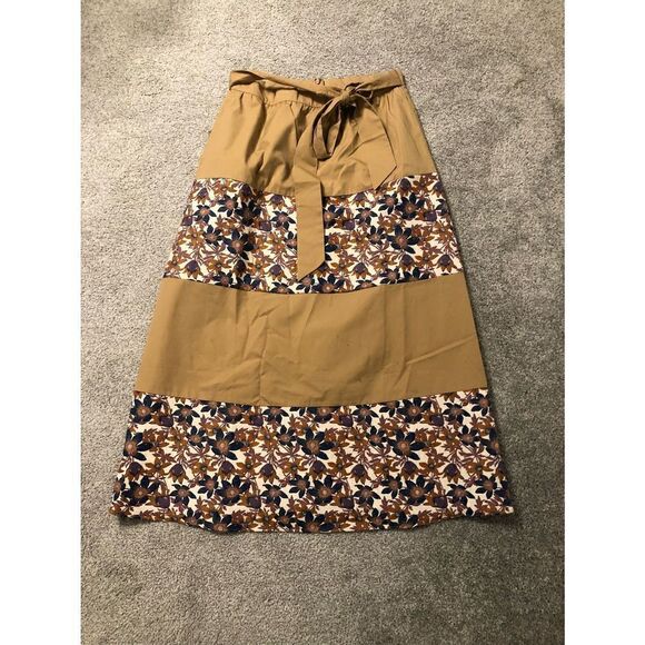 NEW Anthropologie Sachin & Babi Jacquard Maxi Skirt Size 2 - Picture 11 of 15